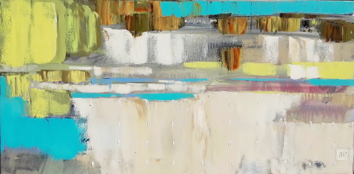 Spring Water. By Lesya Ros, 35 X 18, Artwork For Sale On Artfinder