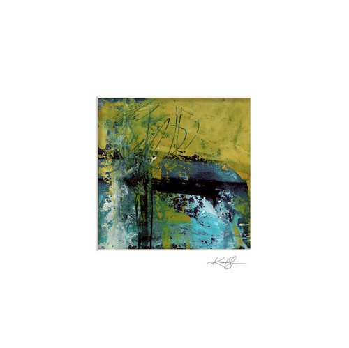 Oil Abstraction 131 - Oil Abstract Painting by Kathy Morton Stanion by Kathy Morton Stanion