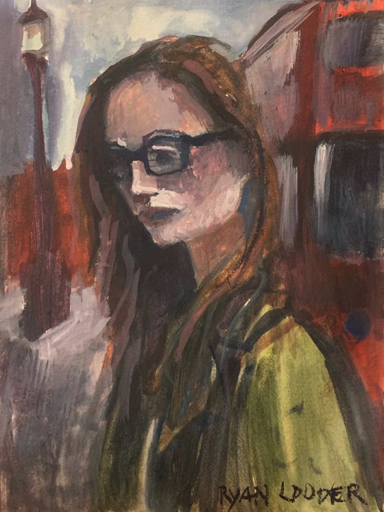 Young Woman In London