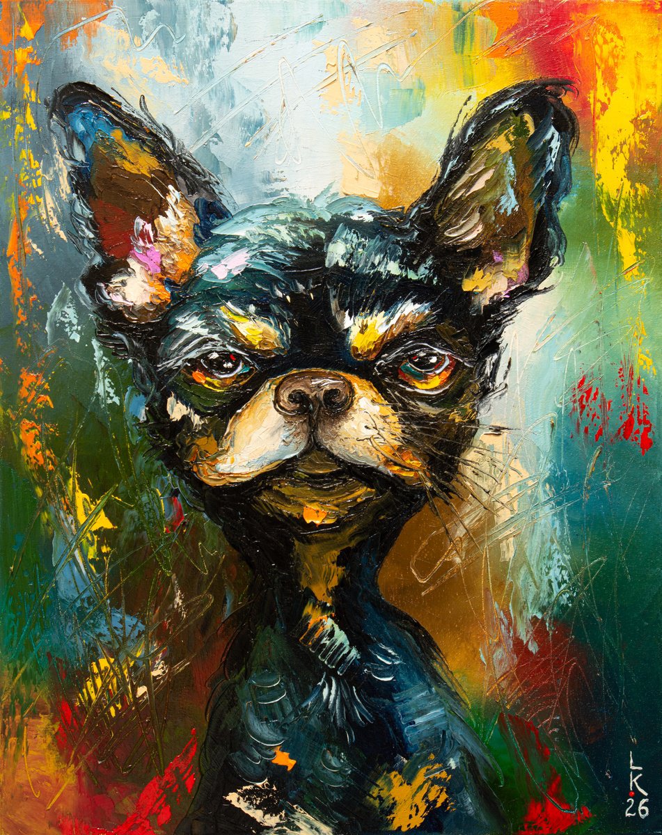 Little Boss By Liubov Kuptsova, 16 X 20, Artwork For Sale On Artfinder