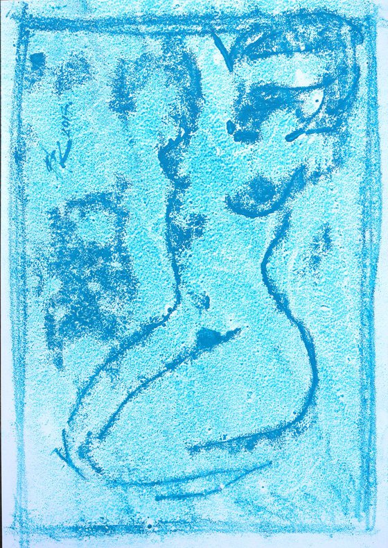 Nude monotype # 20