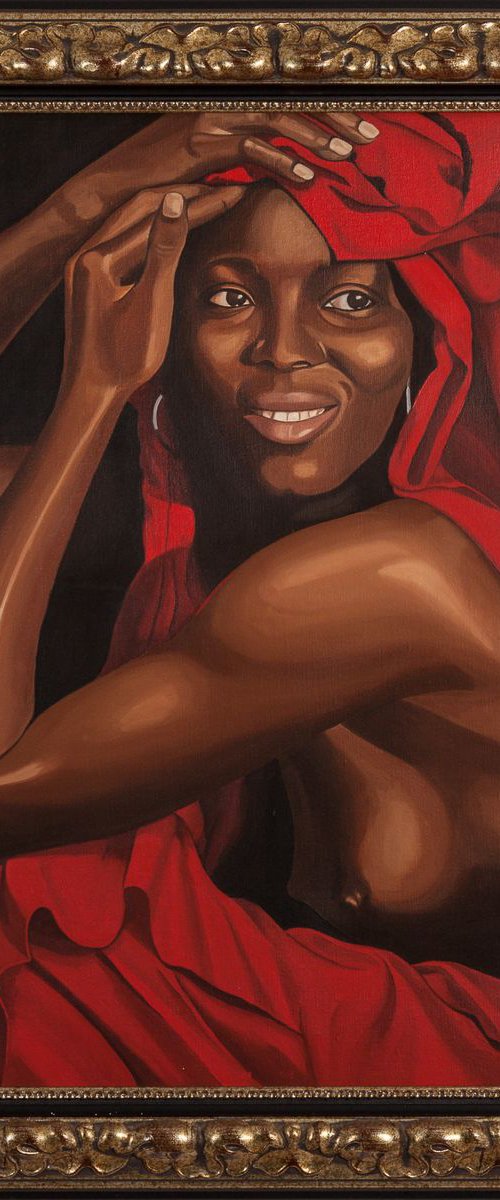 Black Beauty - Red by Caroline Millott