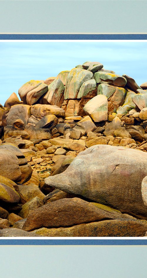 Pebble Beach Brittany France by Robin Clarke