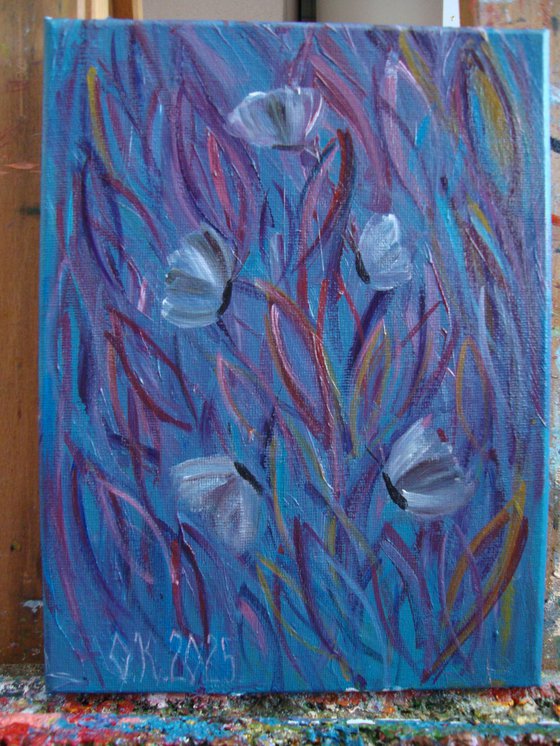 Little blue garden
