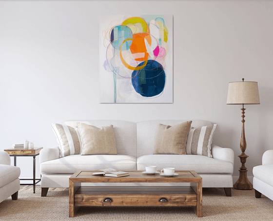 Сircles with aquamarine