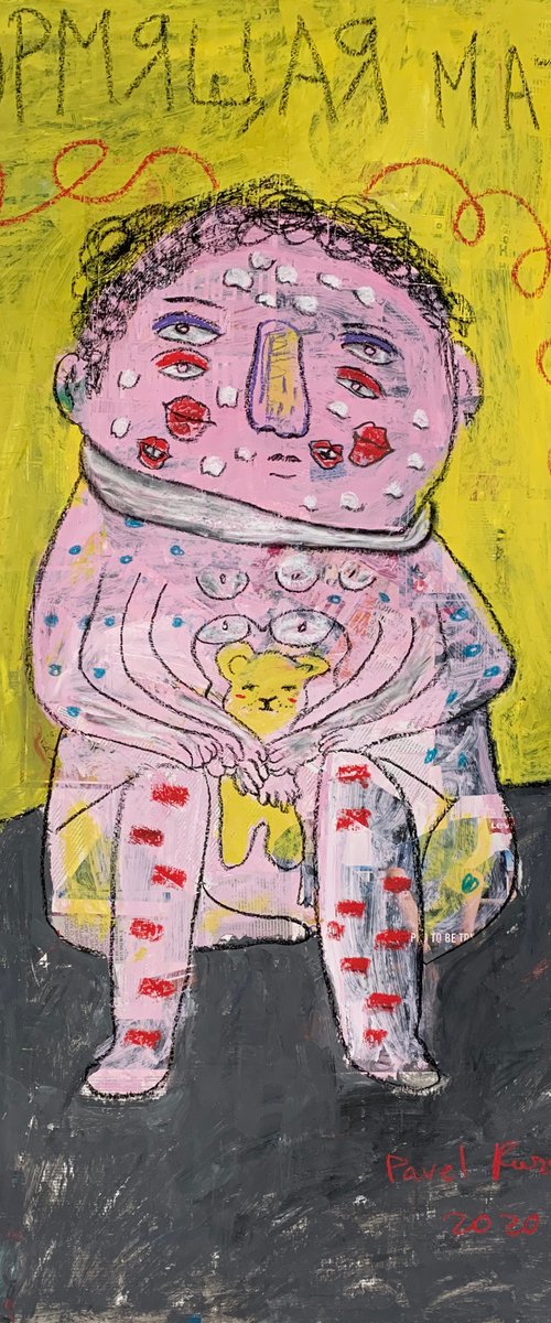 Nursing mother by Pavel Kuragin