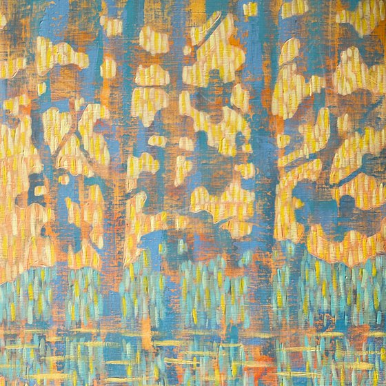 Lake of Pine Reflections