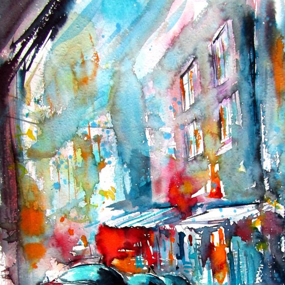 Rainy day in the city III