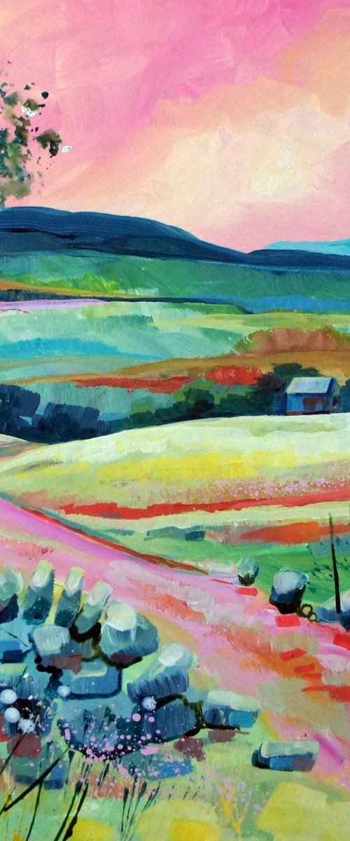 Last Light - Dales by Julia Rigby