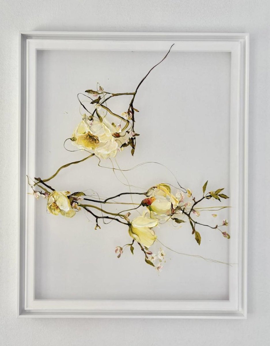 Abstract Acrylic Painting By Anna Maiko, 28 X 34, Stillness, Original Artwork