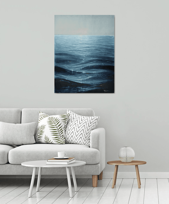 Waves1  30x39 in