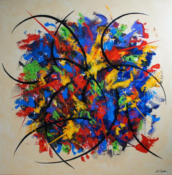 The Bouquet (140 x 140 cm) (56 x 56 inches) XXXL