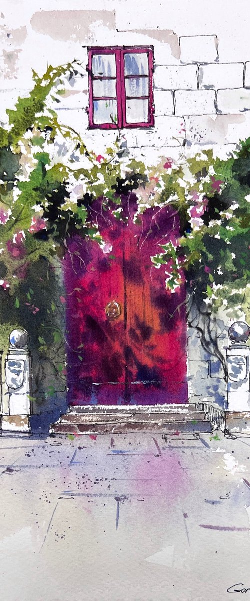 The Red Door of Spain by Eugenia Gorbacheva