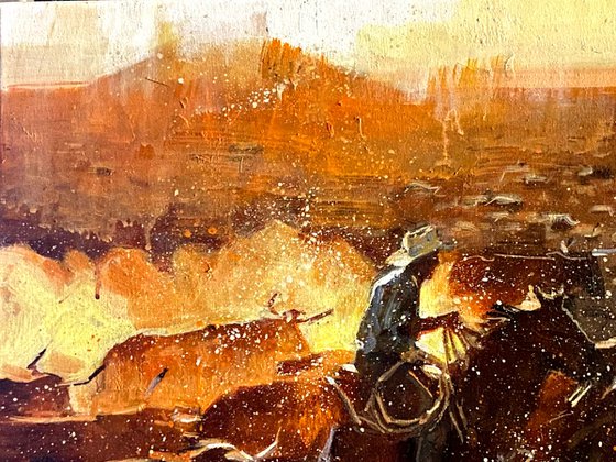 Driving Through the Blaze