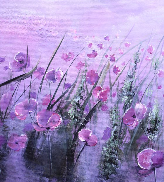 Sunset Poppies