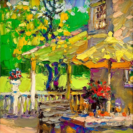 Garden Stillness, Morning Warmth