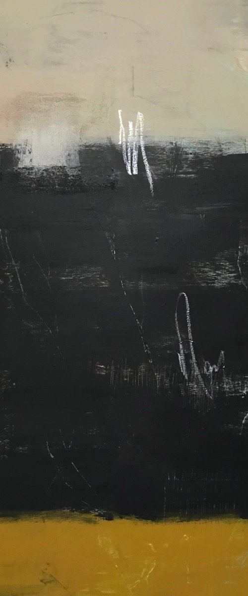 Belonging To Time Minimalist Painting by Kris Haas