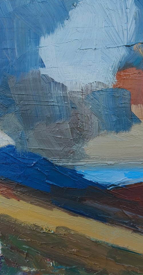 Landscape in the hills by mahonart75