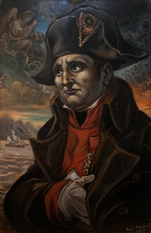 Napoleon on St. Helena by Oleg and Alexander Litvinov