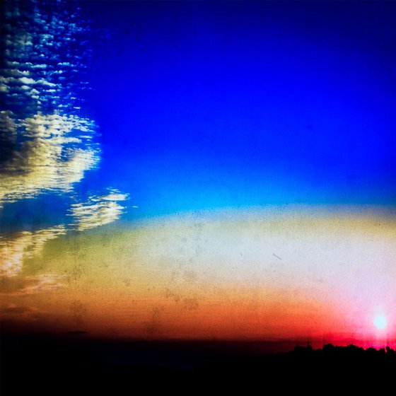 Vivid Sunset #1 Limited Edition 1/50 10x10 inch Photographic Print.