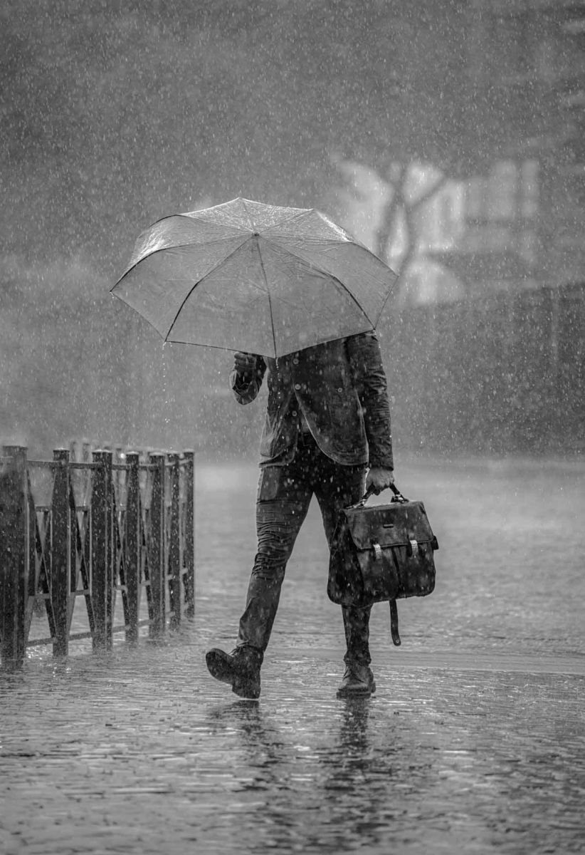 Rain Man  - A4 by Ben Robson Hull