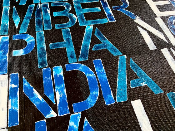 Save our oceans No. 5921a Typography