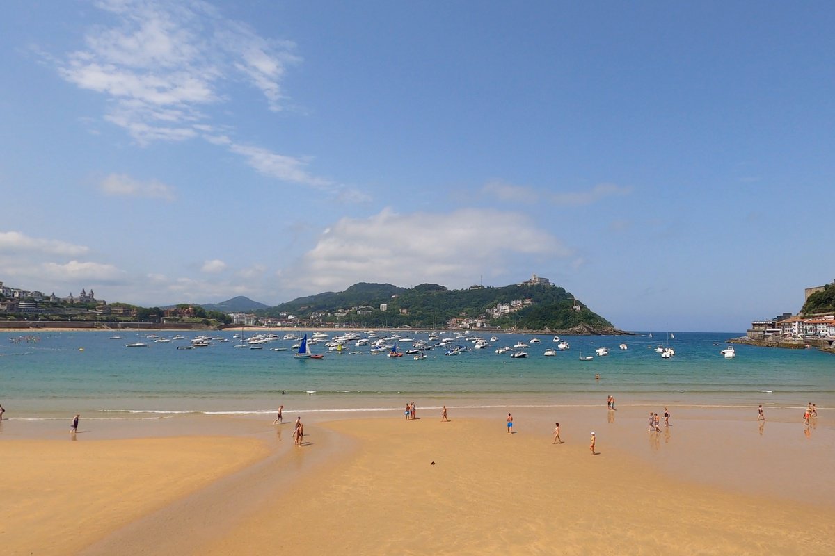 Landscape Photograph By Tatiana Zappa, 24 X 16", San Sebastian Ii, Original Artwork