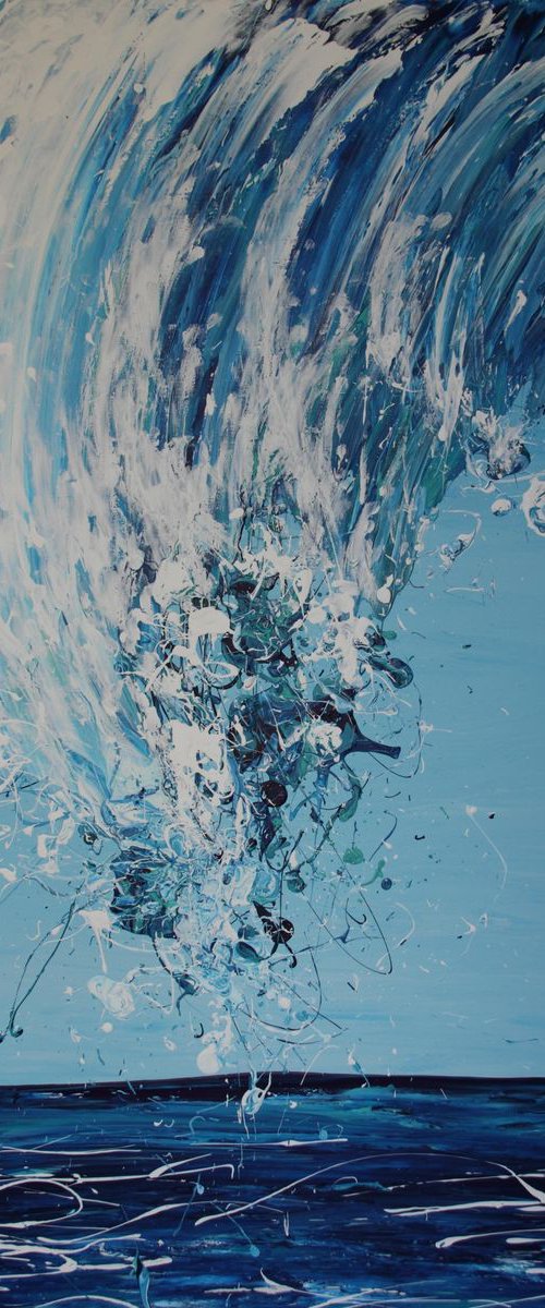 Wave Series - Majestic - Large Seascape by Annette Spinks