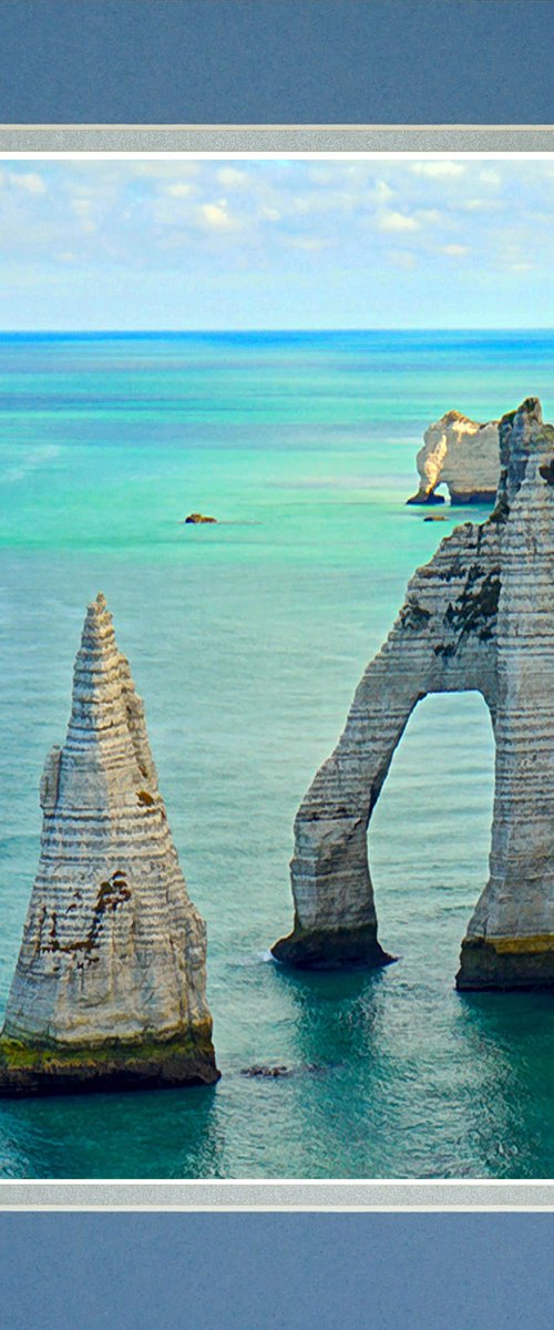 Etretat, Normandy, France by Robin Clarke