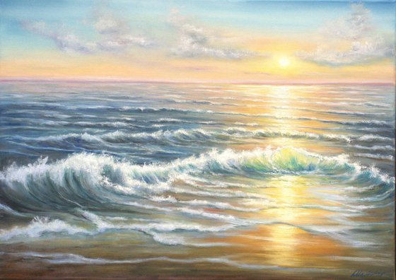 Sunset seascape