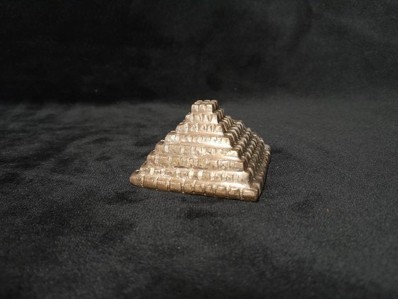 Solid Bronze Pyramid