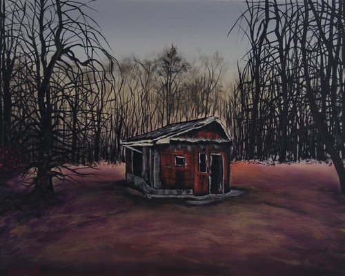 Abandoned Cabin by Serguei Borodouline