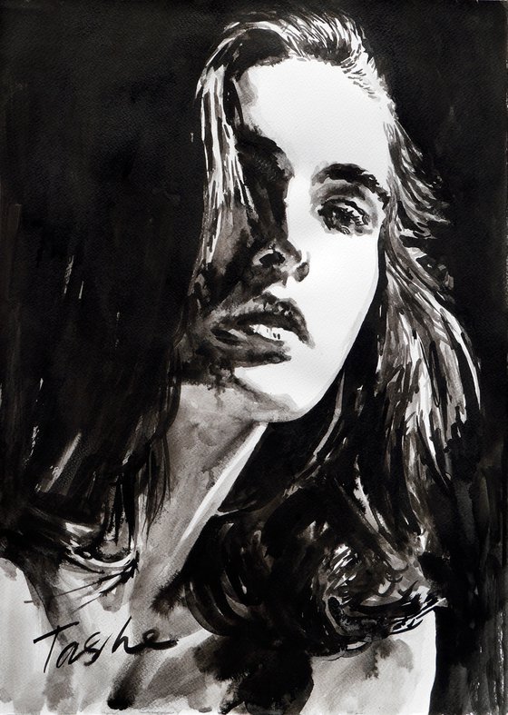 Shadow. 36X50cm