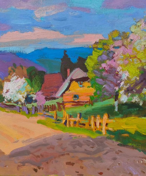 Home Among Flowers by Alexander Shandor