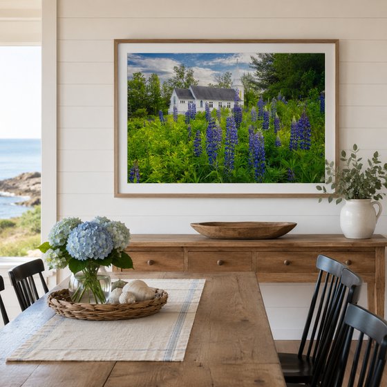 Lupines at Saint Matthews, 61 x 41