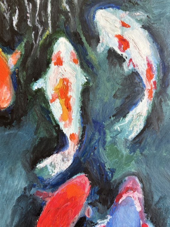 Koi pond