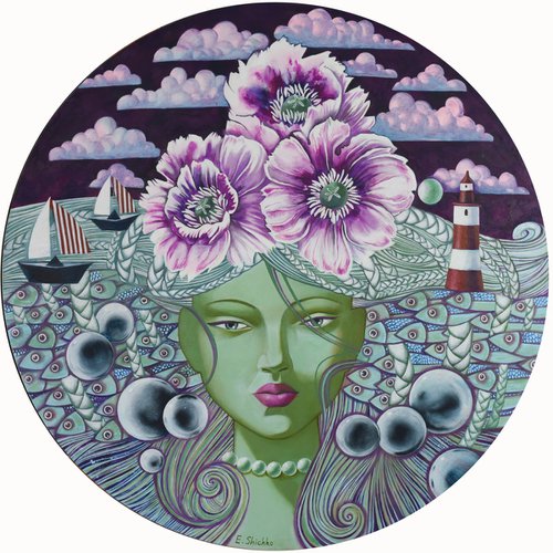 decorative panel Sea story by Elena Shichko