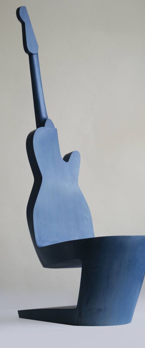 Guitar chair Exclusive (one copy) by Dmytro Shavala