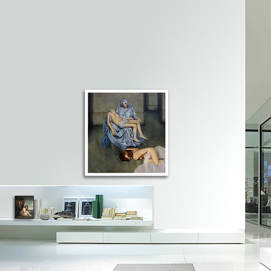 Pieta after Michelangelo