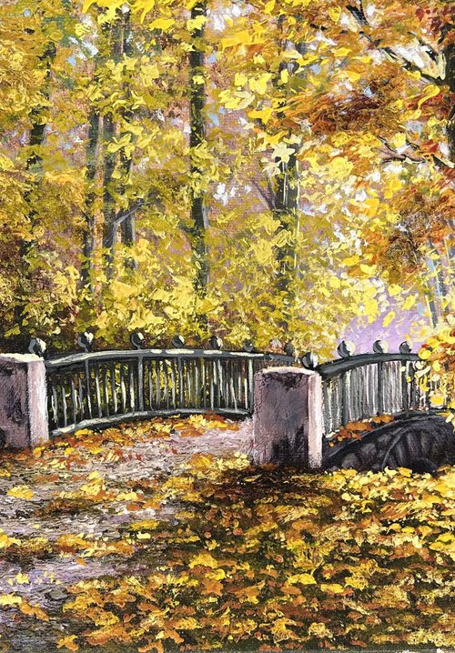 Golden autumn by Dmitry Melenty