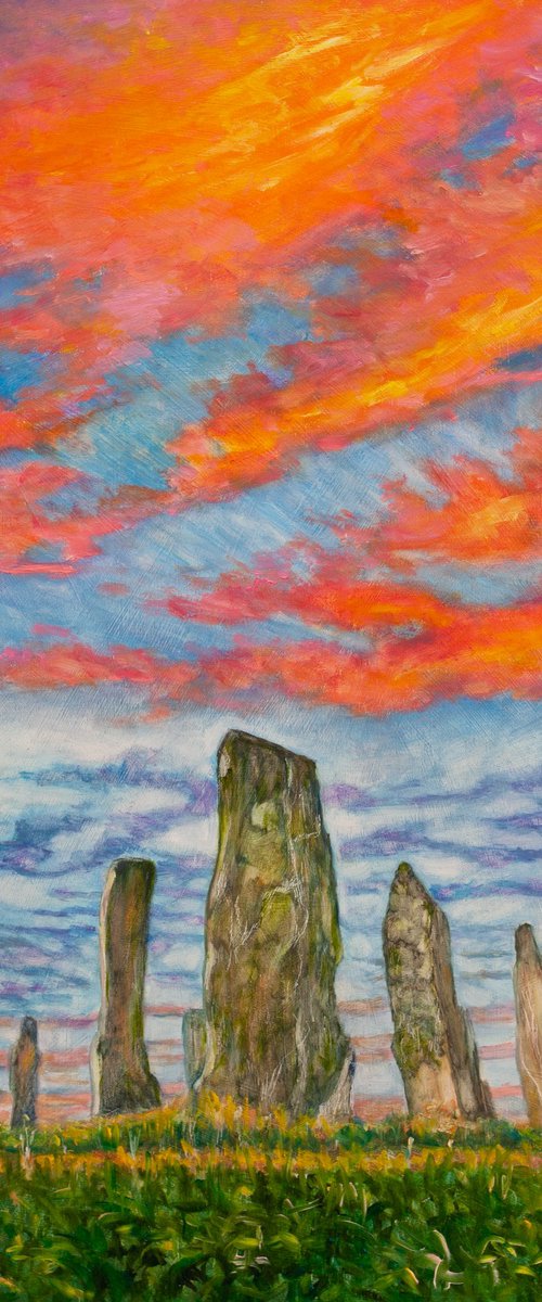 Callanish Stones by Liudmila Pisliakova