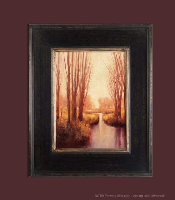 Morning Light 41219 impressionist tonal landscape
