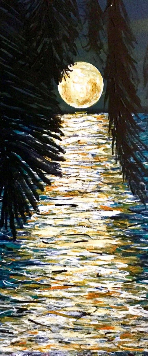 Moon Across Water by Robbie Potter