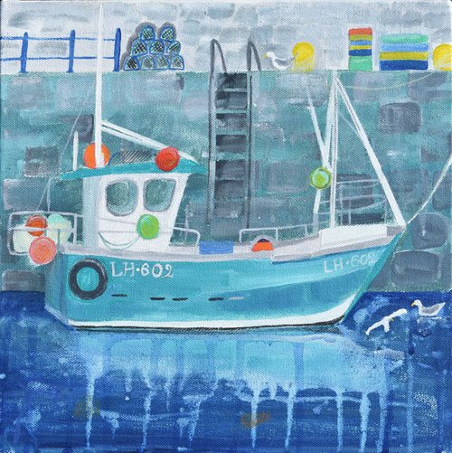 In Dunbar Harbour by Alison Deegan