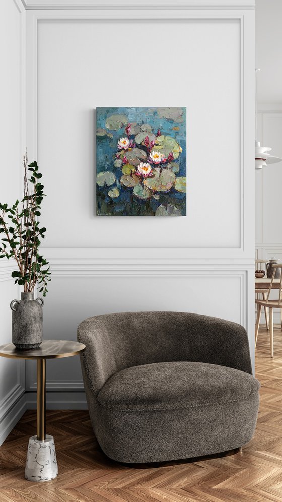 White Water Lilies