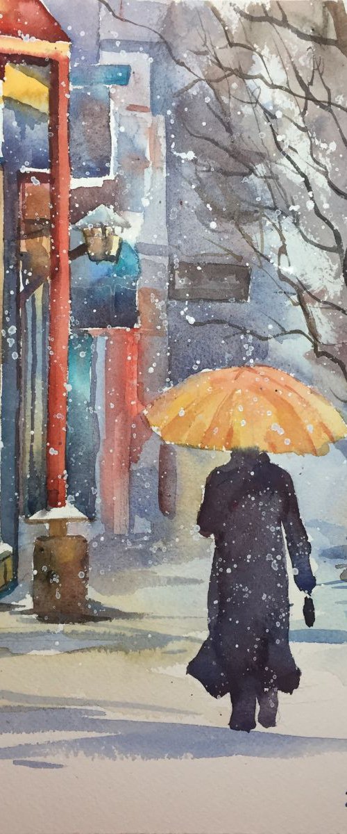 First Snow by Jing Chen