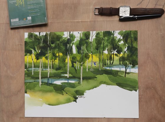 Yellow green composition 3