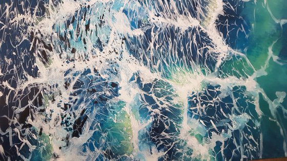 Ocean Abstract Composition
