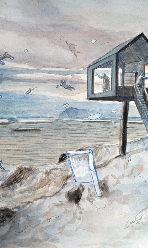 Catchers of flying books by paolo beneforti