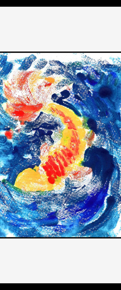 Feng Shui Koi Fish by Asha Shenoy
